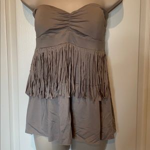 Payton Strapless Fringe Fashion Top